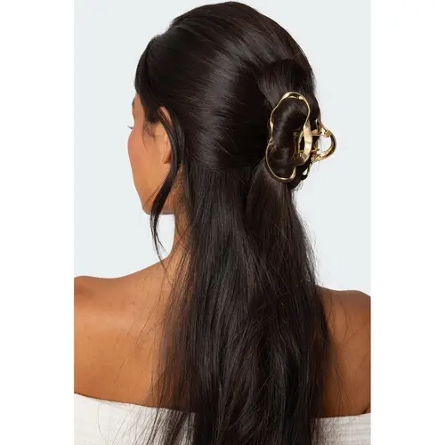 Golden Glow Claw Clip