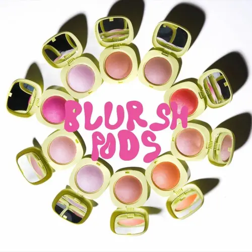 BLURSH PODS - LUMINOUS POWDER BLUSH TOPPER - MADE BY MITCHELL - Glowing Makeup