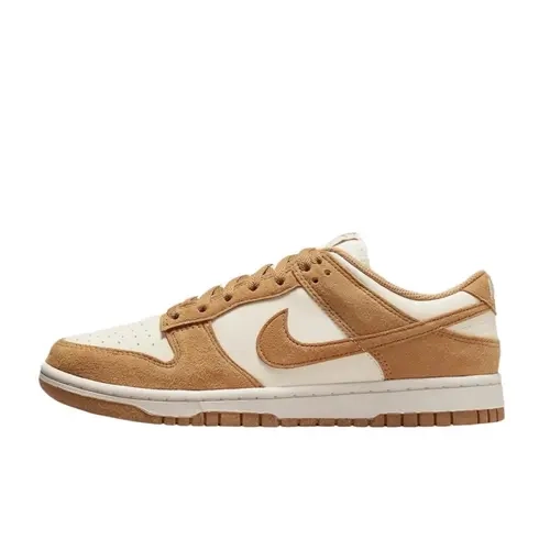 Women’s Nike Dunk Low Next Nature Flax Coconut Milk Classic Athletic Sneakers Trainers - Rubber, Training, Walking Shoes for Daily Casual Wear