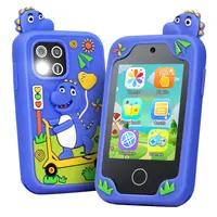 Kids Toy Smartphone, Birthday Gift Unicorn Toy, Touch Screen HD Dual Camera, Interactive phone toy, Travel Toy, Learning Educational Phone with 8GB SD Card, Birthday Gift Music Player Multifunction Digital Safe  educational toys Gaming Electronics