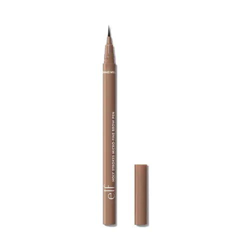 e.l.f. Holy Strokes Brow Pen - Ultra-Fine Tip Hair-Like Strokes, Light Buildable Pigment, Waterproof Smudge-Proof, Beginner-Friendly, 7 Shades Eyebrow Shape Eyebrow Pencil