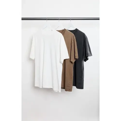 Pacsun Men's 3 Pack Premium Oversized T-Shirts