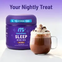 MoonBrew Hot Cocoa – Magnesium Sleep Drink (Caramel Chocolate, Mint Chocolate, Coconut Chocolate, Sleepy Berry) summerwins