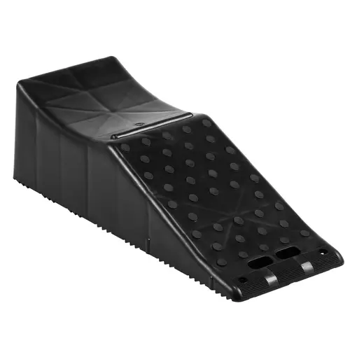 VEVOR Portable PP Plastic Tandem Wheel Auto Service Ramp, Single Unit with 20000 lbs/9t Load Limit, 5.5" Lift Height, Grip-Safe Tread, High Stability, High Temperature & Wear Resistance, for Routine Car Care & Tire Replacement, Long-Lasting Solution