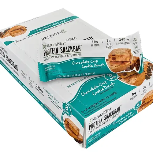 NaturalSlim Protein Snackbar Chocolate Chip Cookie Dough
