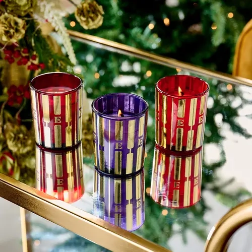 Elton John by Slatkin + Co. 3pc English Jelly Jar Candle Gift Set