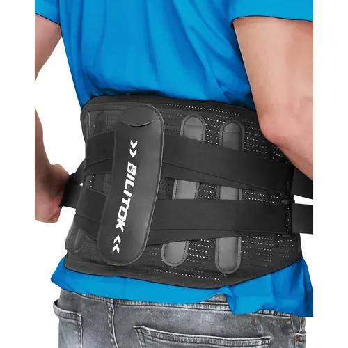Adjustable Back Support Belt for Men and Women – Breathable Lumbar Brace for Instant Relief from Back Pain, Sciatica, Herniated Discs, and Scoliosis – Ideal for Home, Work, and Lifting Activities