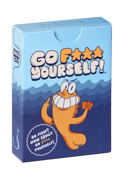 Go F*** Yourself Adult Card Game - Hilarious Party Game for 3-10 Players - 52 Cards - Quick Easy Setup - Perfect Stocking Stuffer - Made Out of Spite