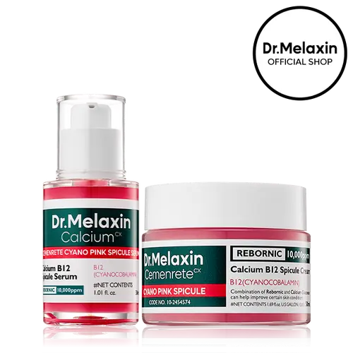 [Dr.Melaxin Official] Cyano Pink Spicule line | Lifting, Brightening, Dark Circles, Hydration | Korean Cosmetics