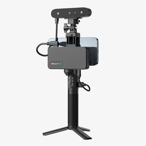 Creality Halloween CR-Scan Ferret Pro 3D Scanner with 0.1mm Accuracy, WiFi 6, Anti-Shake 3D Imaging, 24-Bit Color, Scan Black/Metal, Portable, Low Power