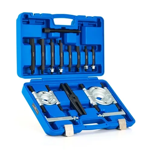 Orion Motor Tech CR-V Steel 5-Ton Cap. Heavy Duty Bearing Puller Tool Kit Set, Knife-Tapered Bearing Separator, 2" & 3" Jaw Pinion Wheel Wheel Hub Axle Puller, Tightspace Reach Mechanic Hand Tools