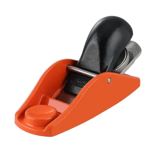 #toolupgrade JORGENSEN No.101 Mini Wood Planer - Mini Hand Planer for Woodworking, Block Plane, Small Hand Plane for Trimming, Wood Planing, Craft, Professional Ductile Iron Body, Adjustable Cutting Depth