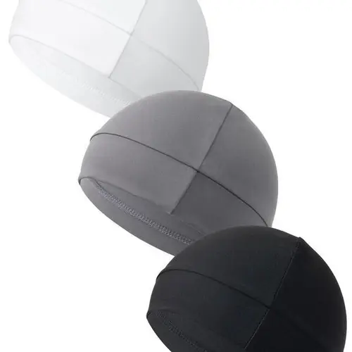 Unisex Plain Color Multifunctional Skull Caps 2026 Summer Sportive Beanie Fitted Hat for Men Women Stretchy Helmet Liner Biking Accessory Back To School Birthday Outfit Machine Washable Polyamide SpringStatements Fitting Outdoor Hat summerwins