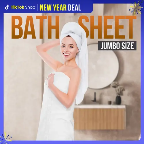 Utopia Towels 2-Piece Modern Deluxe XL Bath Sheet Set - Soft, Durable Hotel-Quality Personal Body Towels, Quick-Drying Bathroom Accessory (35x70in)