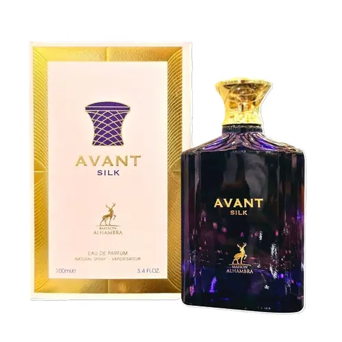 Maison Alhambra Avant Silk for Unisex Eau de Parfum Spray, 3.4 Ounce