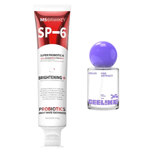 CEELIKE Toothpaste & Oral Spray Set – SP-6, Hydroxyapatite, and 7-Pro Toothpaste Options, Minty Fresh Breath, Portable Oral Spray