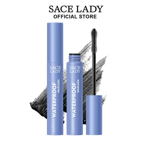 SACE LADY Waterproof Mascara Black Volume Lengthening Smudge-proof Eyelashes Eye Makeup Deals For You Days