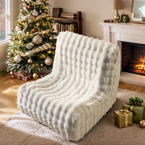 【Deals For You】Ovios Bean Bag Chair Lazy Sofa for Adults - Plush Corduroy Fabric, Giant Oversized Fluffy Lounger for Home, Apartment, Gaming Venue & Dorm