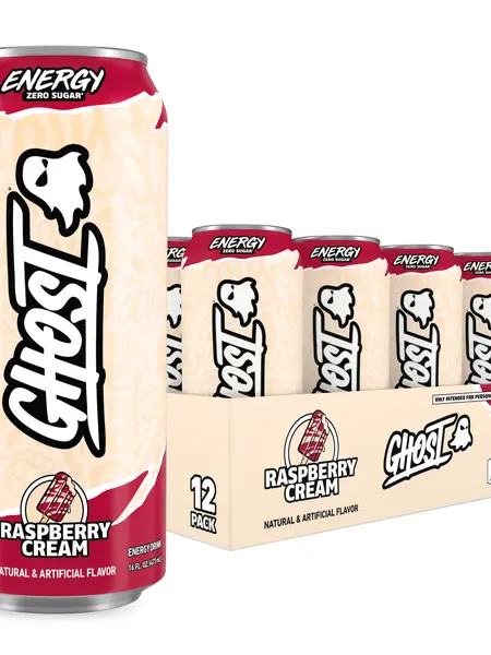 GHOST ENERGY DRINKS - 8.4 and 16oz Cans - Energy & Focus & No Artificial Colors - L-Carnitine & Taurine - Gluten-Free & Vegan  Natural Sport Beverage
