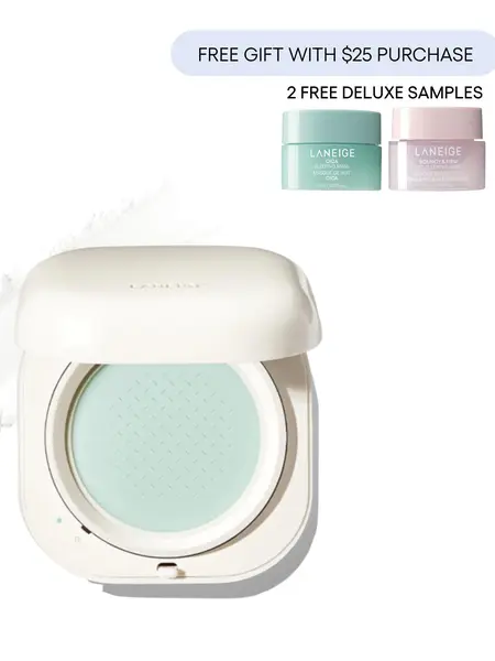 Laneige Neo Blurring Powder, 2 Free Deluxe Samples with Purchase, Hyaluronic Acid, Semi-Matte, Skincare Powder, Makeup, Visibly Smooth