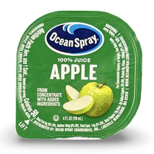 Ocean Spray Apple Juice Mini To Go Cups, 24 Pack