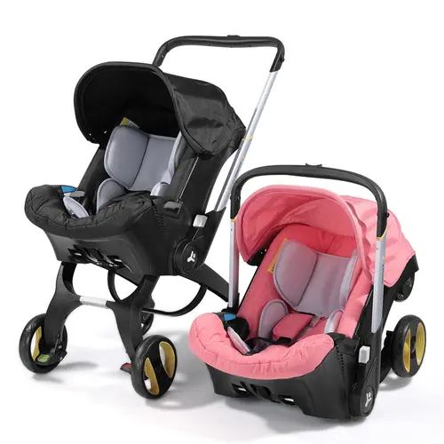 #DealsForYouDays, All-in-1 Convertible High-View Stroller, Latch Base-Free Baby Carriage with Reversible Seat, Lightweight Foldable Infant Traveling Stroller for Babies, Mother's Day Gift, Lightweight Stroller