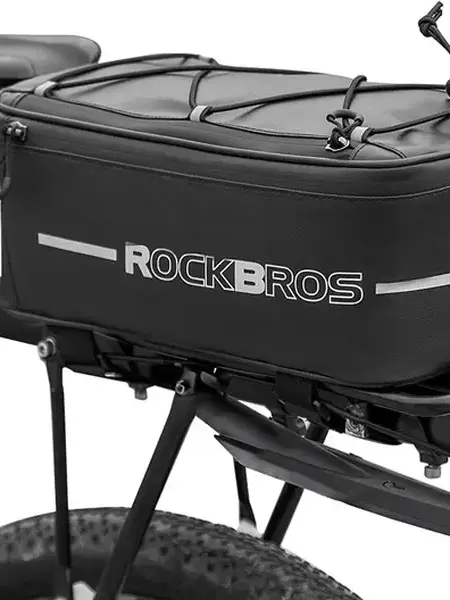 ROCKBROS Bike Rack Bag Saddle Pannier Bag Waterproof 6L or 9L