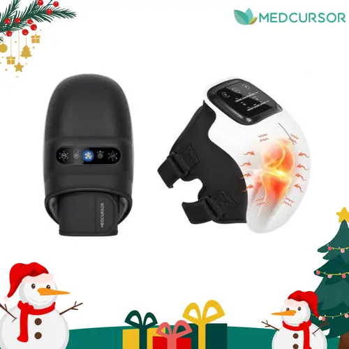 Medcursor Hand Massager & Knee Massager, Holiday Gift Combined Massagers