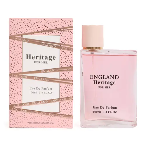 England Heritage for Her Eau de Parfum Natural Spray Perfume 100ml/3.4fl.oz - Elegant Fragrance for Women