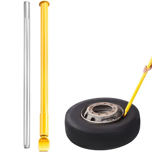 【toolupgrade】VEVOR 46.3 in #45 Steel Tire Bead Breaker Slide Hammer, 19.8lb Heavy-Duty Automotive Maintenance Tool, Hub-Safe Wedge Tip Tire Change Tool for Cars,Trucks