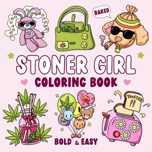 Adult Coloring Book for Beginners, 8.5x8.5 in Bold & Easy-to-Color Art, Bleed-Free Single-Sided High-Resolution Prints, Office Art Supply (Office Stationery Category)