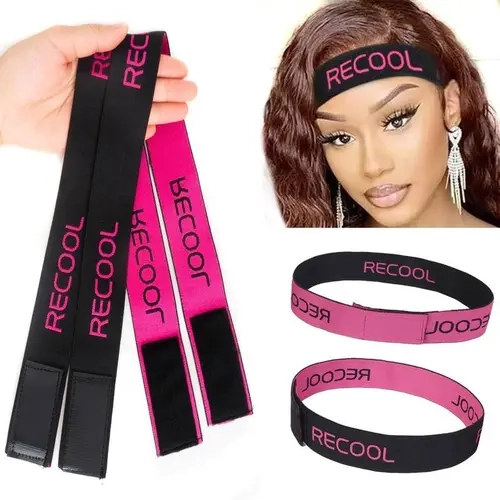 Recool Lace Melting Band - Elastic Edge Wrap for Wigs, 1PCS Bands to Lay and Hold Edges in Place