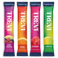 Trevi Sugar Free Electrolyte Drink Mix – Original Variety Pack (Berry Lemonade, Orange, Raspberry & Lemon Lime) | 28 or 8 Stick Packs | 0g Sugar, Non-GMO, with 7 Vitamins & Minerals, 6 Electrolytes, Energy Hydration Drink Mix, Made in USA