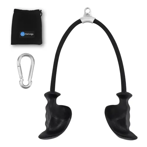 Tricep Rope with Ergonomic Handles, 36 Inch Tricep Pull Down Rope for Cable Machine, Pulley System, Triceps Rope Cable Attachment for Gym, Home dealsforyoudays accessories