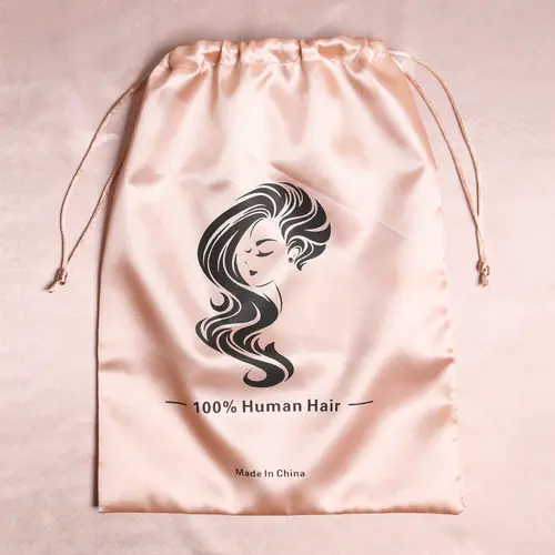Silky Bag Hair Bag Storage Bag For Wig 1 Count