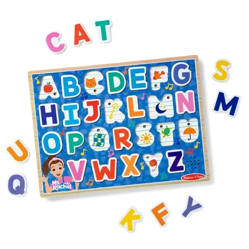 Ms. Rachel™  Wooden Phonics Alphabet Sound Puzzle - 24 Pieces