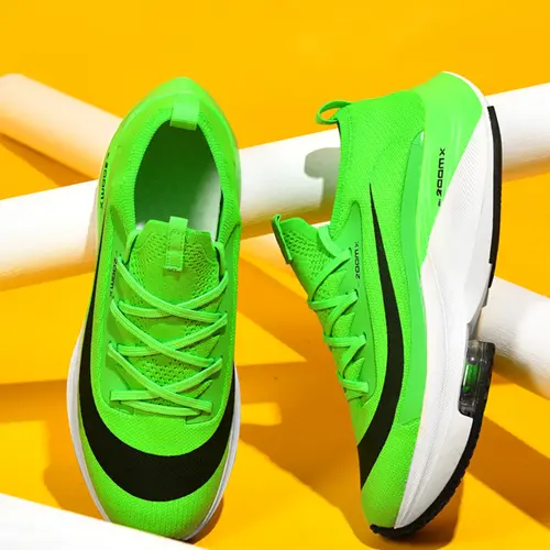 Men's Large Size Neutral Laces Running Shoes, Casual Sport Style, Breathable Comfort, Air Sole, Anti-Slip, Ultra-Light, All-Season Sneakers