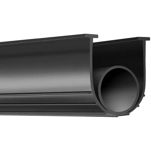 【Fallpicks】VEVOR Garage Door Seals Bottom Rubber, U Shape +O Ring Combination Garage Door Bottom Weather Seal, 16ft Weatherproofing Garage Door Seal, 5/16 inch T-ends and 3 3/4 inch Width, for Doors, Black