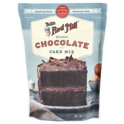 Bob's Red Mill Decadent Chocolate Cake Mix, 15.5 oz (440 g)