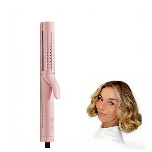 【Live Only】TYMO AIRFLOW Styler 2.0 Curling Iron, Titanium Coating, 2-in-1 Straightener and Curler