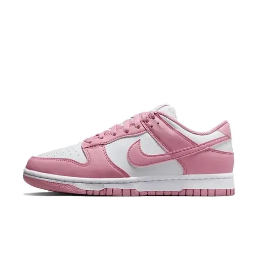 Women’s Nike Dunk Low Next Nature Elemental Pink Athletic Sneakers - Eco-Friendly Materials, True-to-Size, Rubber Sole, Daily Casual Footwear, Sports Shoes, Cushioned Sole