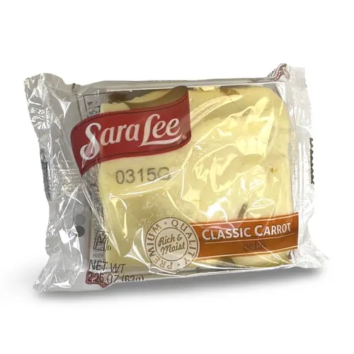 Sara Lee Iced Carrot Cakes – 2.25 oz Individually Wrapped Spiced Snack Cakes with Cream Cheese-Style Icing, 12 Count