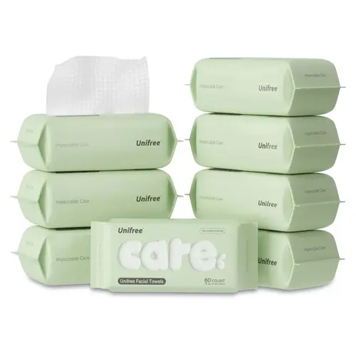 [C] Unifree Disposable Dry wipes, Face Towel, Absorbent, Biodegradable, Reusable, Soft, Comfort, Skincare, Napkin washcloth Towelette Single Use Tissues Sheet, DealsForYouDays, summerwins