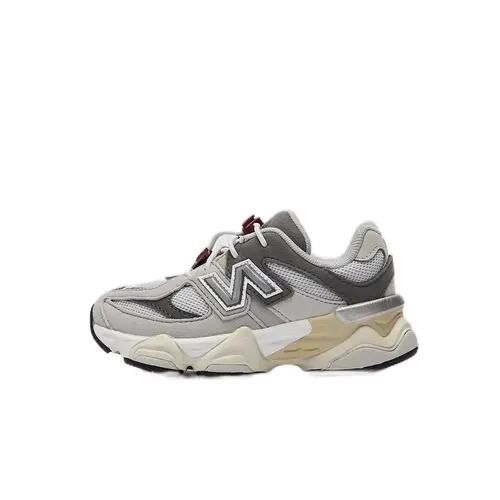 New Balance 9060 Rain Cloud Hues Low Top Shoes for Kids - Soft Sole, Cushioned Midsole, Rubber Construction, True to Size, Layered Upper, Trendy Sneakers for Toddler Walking