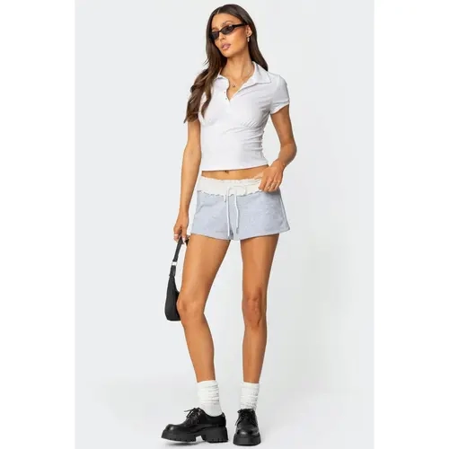 Isolde Scrunch Waist Sweat Shorts