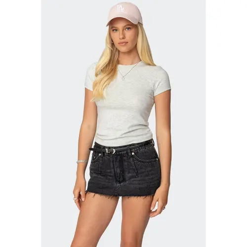Daphney Ribbed T Shirt