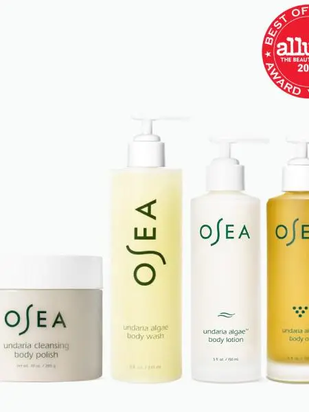 OSEA Undaria Body Collection Moisturizing Exfoliating Set for Healthy Glowing Skin All Over