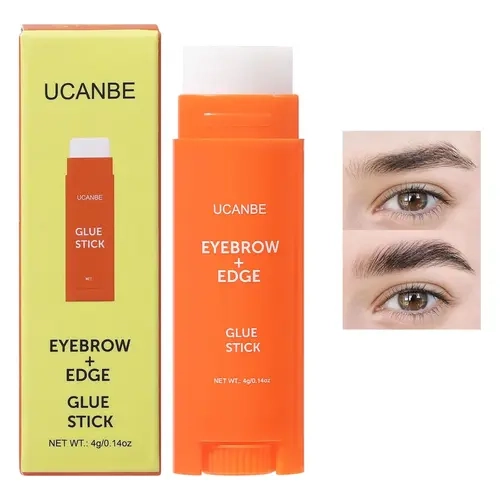 UCAN 2-in-1 Pen Style Brow Gel - Brow Makeup Product with Strong Hold, Waterproof, Quick-Dry, Transfer-Proof, Stain Resistant, Long Lasting, Prevents Sweat, Ideal for Long Events