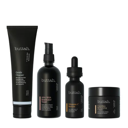 4pc Dark Spot Correcting Skincare Bundle w/Vitamin C Serum For Skin Discoloration