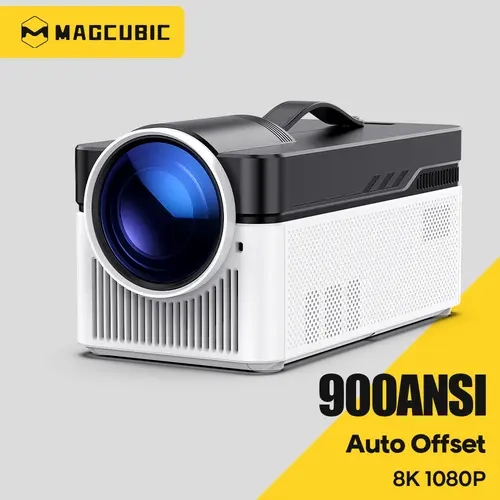 [US warehouse] Magcubic 900ANSI HY450 Projector Native 1080P 8K Videosource Supported Ultra Short Throw Allwinner H716 BT5.4 Auto Offset Electronic Focus Home Theater Voice Assistant Built-in Hifi Speakers #tiktokshopstockup